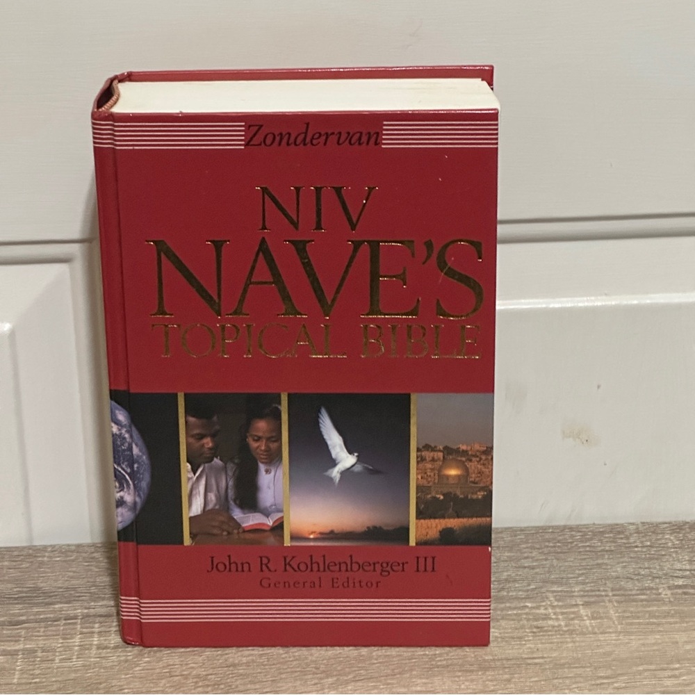 Zondervan Holy Bible NIV Naves Topical Holy‎ Bible Hard Cover Kohlenberger